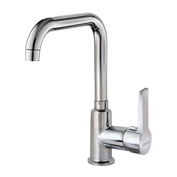 PENTA  Agena Kuğu Lavabo Bataryası Krom