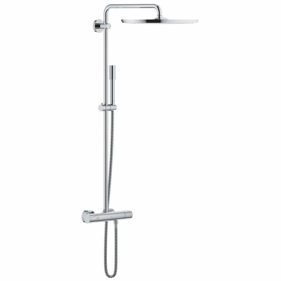 Grohe Rainshower System 400 Duvara Monte Duş Bataryalı Duş Sistemi