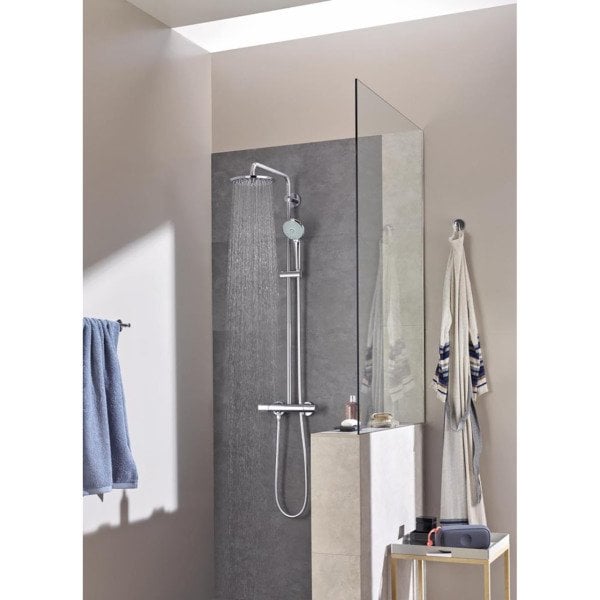 Grohe Euphoria 310 Duvara Monte Termostatik Duş Bataryalı Duş Sistemi
