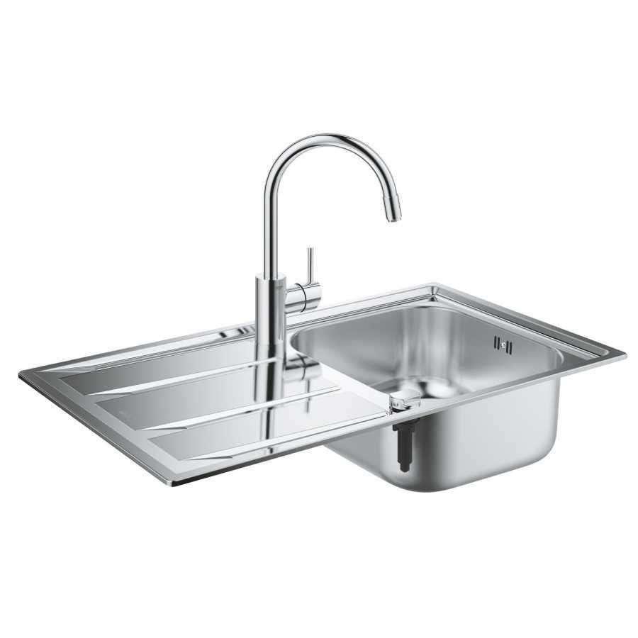 Grohe Concetto El Duşlu Mutfak Bataryası Ve Eviye Seti