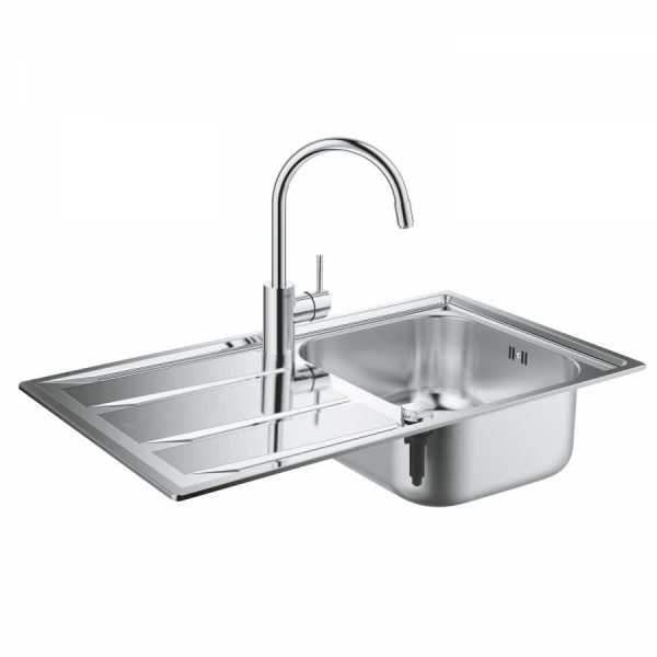 Grohe Concetto El Duşlu Mutfak Bataryası Ve Eviye Seti