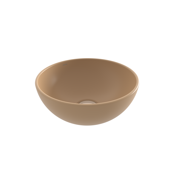 BOCCHI Sottile Slim Line Yuvarlak Mini Lavabo 26 cm, Mat Kaşmir