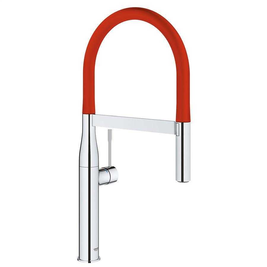 Grohe Essence New Eviye Bataryası Kırmızı