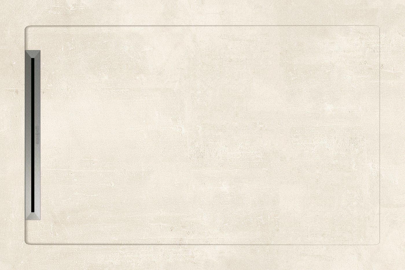 AQUANİT 80x120 Beton Krem Porselen Duş Karosu