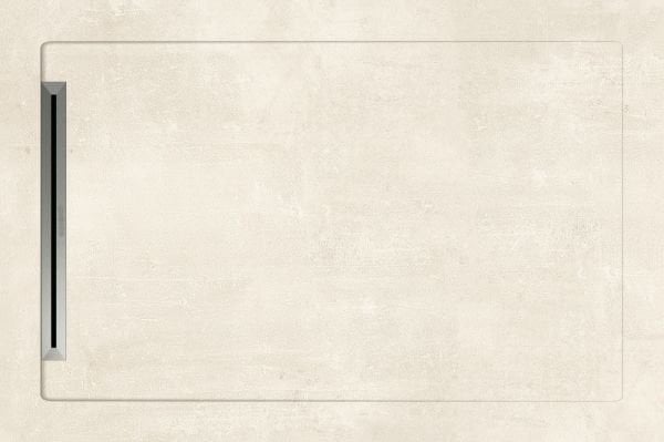 AQUANİT 80x120 Beton Krem Porselen Duş Karosu