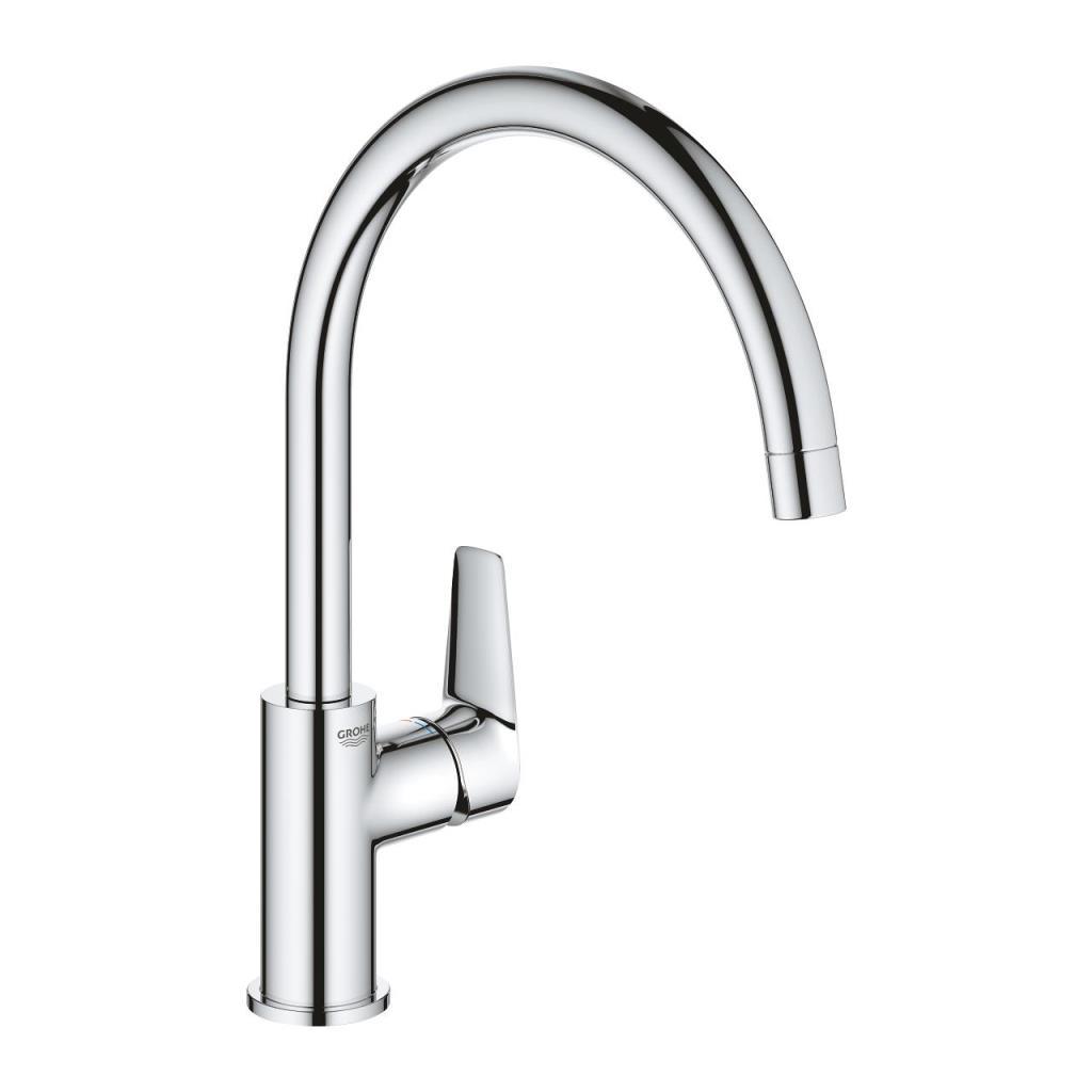 Grohe BauEdge Kuğu Borulu Eviye Bataryası