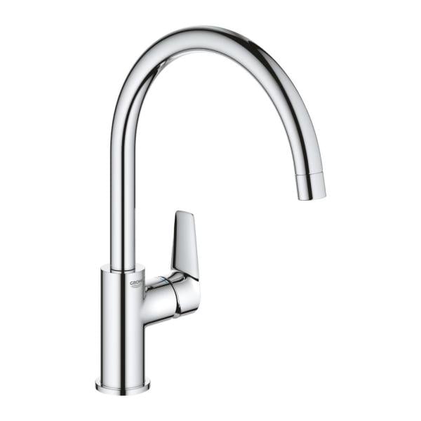 Grohe BauEdge Kuğu Borulu Eviye Bataryası