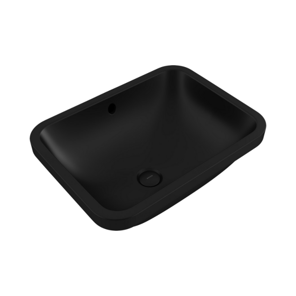 BOCCHİ Scala Tezgahaltı Lavabo 55 cm Mat Siyah