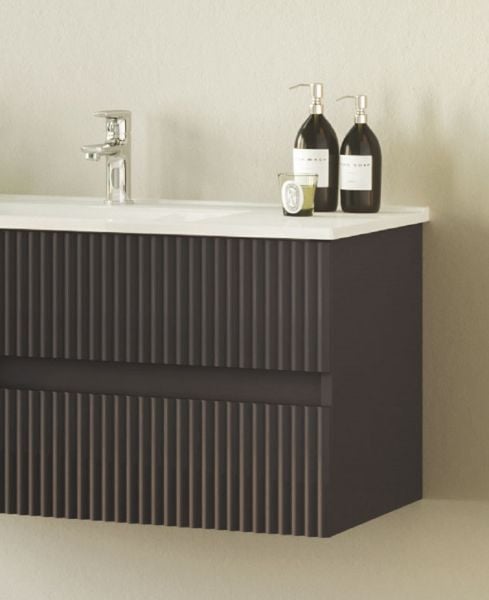 Fym Bodrum 100 cm Banyo Dolabı Antrasit