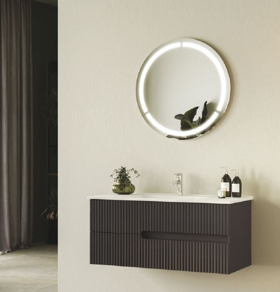 Fym Bodrum 100 cm Banyo Dolabı Antrasit