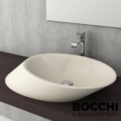 BOCCHİ Vessel Yatay Çanak Lavabo 72 cm Mat Yasemin