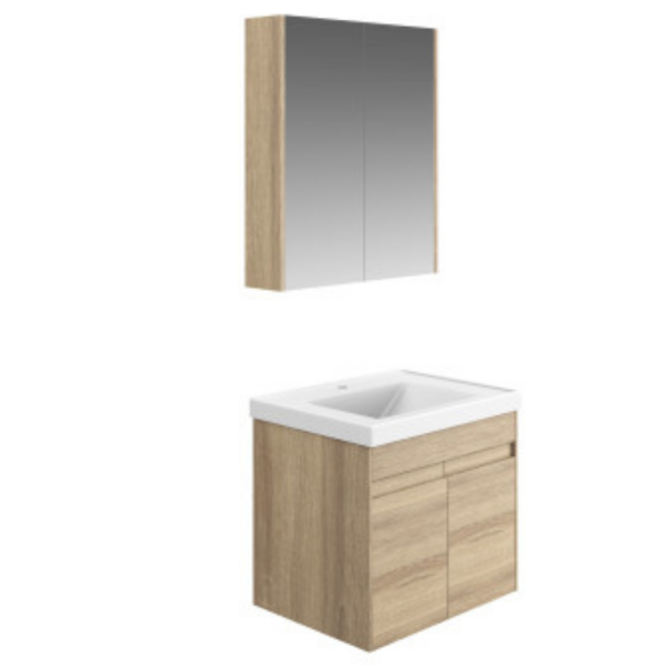 Karen City 60 cm Sonomo Banyo Dolabı
