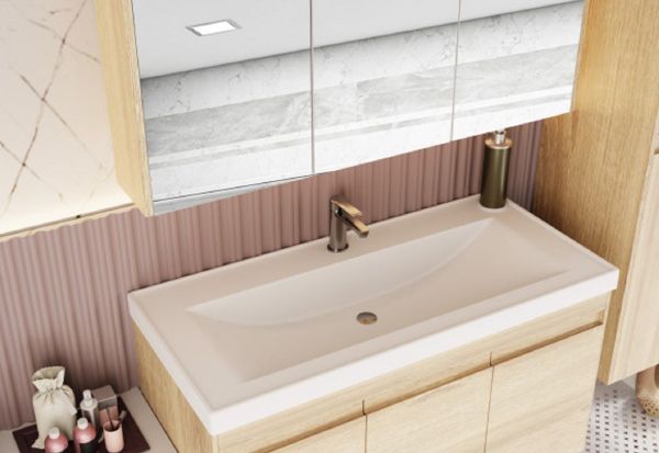 Karen City 100 cm Sonomo Banyo Dolabı