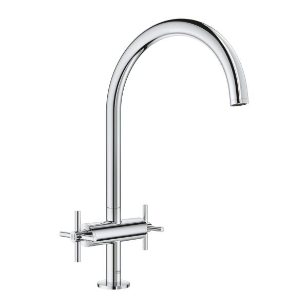Grohe Atrio Kuğu Borulu Eviye Bataryası,