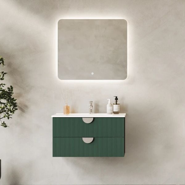Fym Gloria 80 cm Banyo Dolabı Orman Yeşili