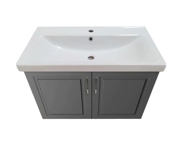 Karen Arin 60 cm Trend Gri Banyo Dolabı