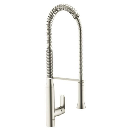 Grohe K7 Endüstriyel Eviye Bataryası, Paslanmaz Çelik