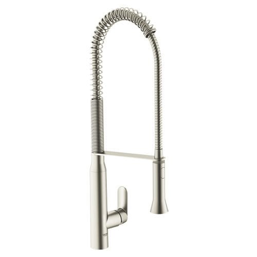 Grohe K7 Endüstriyel Eviye Bataryası, Paslanmaz Çelik