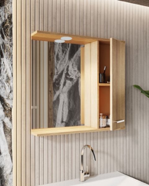 Karen Nil 60 cm Sonomo Banyo Dolabı