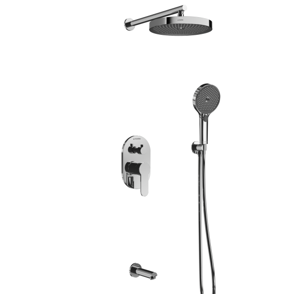 Mistillo Krom Ankastre Duş Seti Mak153