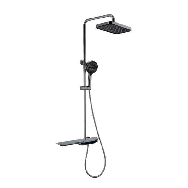 NEWARC Next Bataryalı Duş Ünitesi Metalik Gri