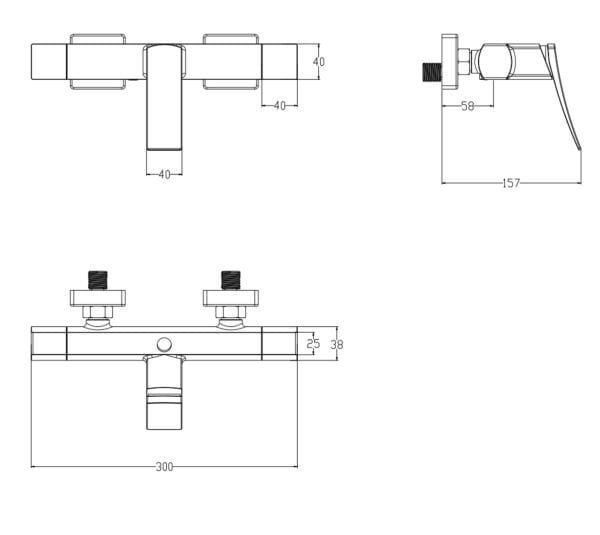 NEWARC Trend Bataryalı Duş Ünitesi