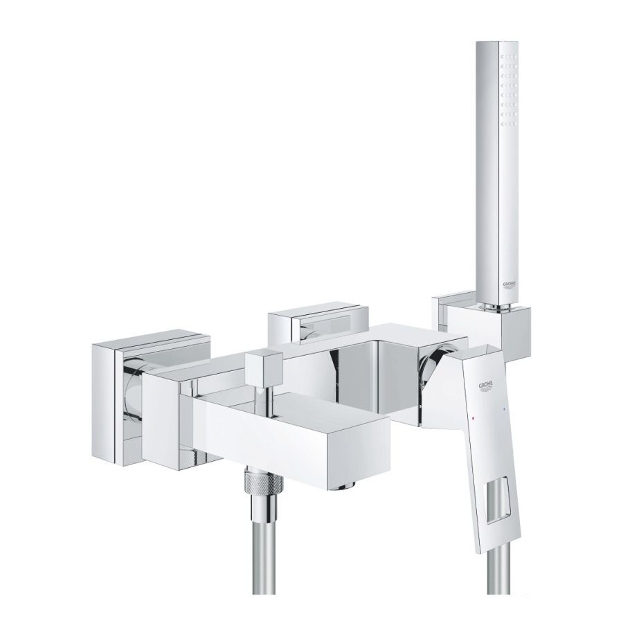 Grohe Eurocube Banyo Bataryası ve Askılı El Duşu