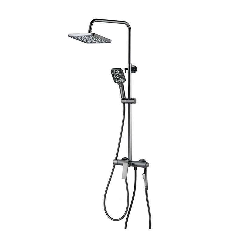 NEWARC Trend Bataryalı Duş Ünitesi Metalik Gri