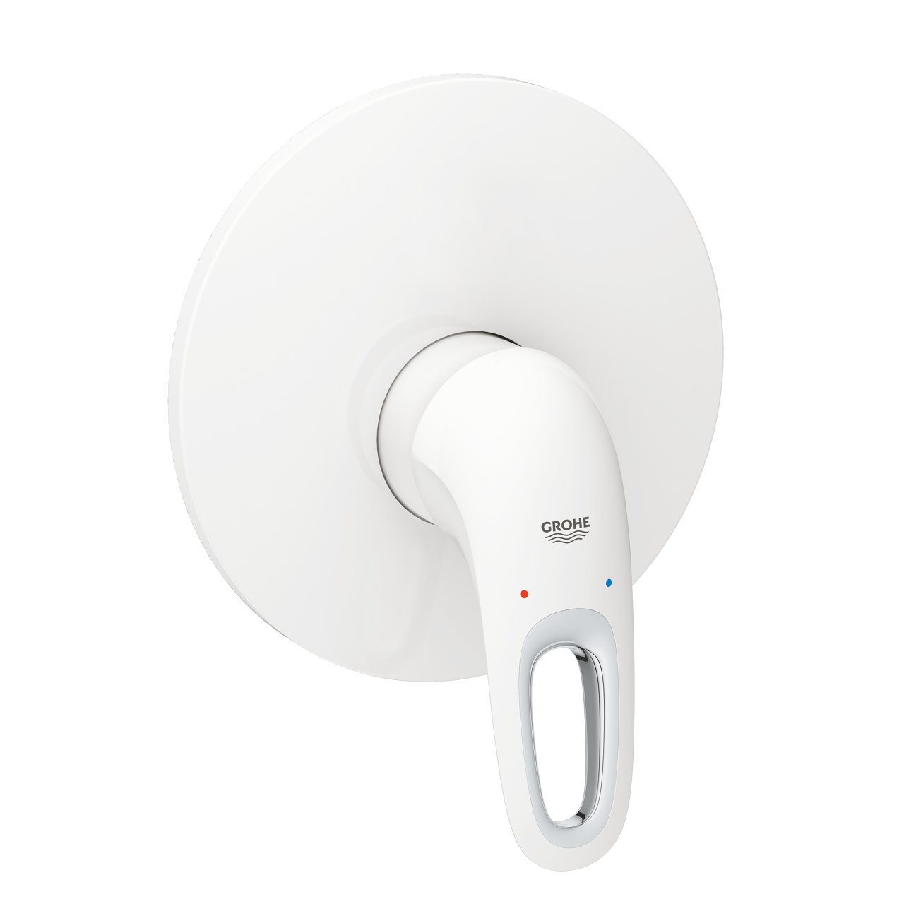 Grohe Eurostyle Ankastre duş bataryası, Ay Beyazı-Krom
